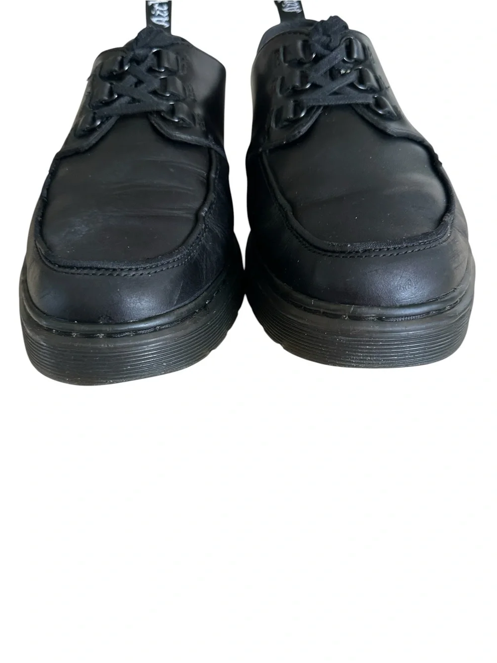 Dr. Martens‎ Walden Leather Derby Creeper Shoes Black Size 10